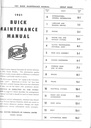 1951 Buick Factory Repair Maintenance Shop Service Manual