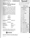 1972 Chrysler/Plymouth/Imperial Shop Repair Maintenance Service Manual Set  ’Cuda/Roadrunner/Duster/New Yorker/Newport/LeBaron/Town & Country/Scamp/Satellite/Fury/Barracuda
