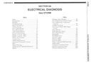 1991 Geo Storm Shop Repair Maintenance Service Manual + Electrical Diagnosis Supplement+Hatchback Supplement