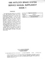 1995 Buick/Oldsmobile Century/Cutlass Ciera & Cruiser OEM Shop Service Repair Manual