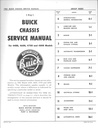 1961 Buick Factory Chassis Repair Maintenance Shop Service Manual
