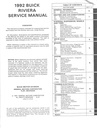 1992 Buick Riviera OEM Shop Service Repair Manual