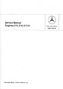 1968-1982 Mercedes Benz Diesel Engines 615 616 617.91 Service Manual