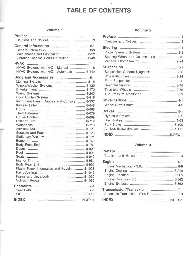 1998 Oldsmobile Intrigue OEM Shop Service Repair Maintenance Manual 3 Vol Set