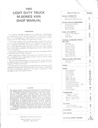 1985 Chevrolet Astro M Van Service Shop Repair Manual