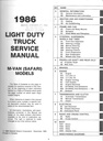 1986 Chevrolet Astro M Van Service Shop Repair Manual