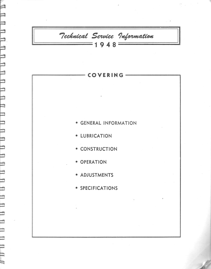 1946-1948 Oldsmobile 66-68 76-78 98 Full Line Factory OEM Shop Service Repair Manual
