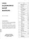 1953 Oldsmobile 88 98 Full Line Factory OEM Shop Service Repair Manual