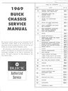 1969 Buick Factory Repair Maintenance Shop Chassis Service Manual Wildcat Skylark GS350 GS400 Special Riviera LeSabre Electra
