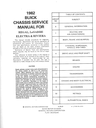 1982 Buick Regal Le Sabre Electra Riviera Factory Repair Maintenance Shop Chassis Service Manual