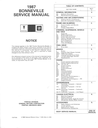 1987 Pontiac Bonneville Factory OEM Repair Shop Service Manual