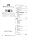 1986 Pontiac 1000 Factory OEM Repair Shop Service Manual