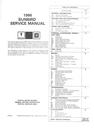 1986 Pontiac Sunbird Factory OEM Repair Shop Service Manual