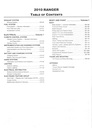 2010 Ford Ranger Original OEM Factory Shop Service Workshop Manual Set