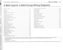 2013 Ford C-MAX Hybrid C-MAX Energi Electrical Wiring Diagrams Shop Service Repair Manual