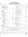 2005 Ford Focus Original OEM Factory Shop Service Repair Workshop Manual