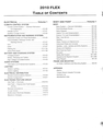 2010 Ford Flex Original OEM Factory Shop Service Workshop Manual Set