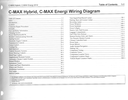 2014 Ford C-MAX Hybrid & C-MAX Energi Electrical Wiring Diagrams Manual