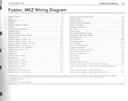 2018 Ford Fusion, Lincoln MKZ Electrical Wiring Diagrams Manual