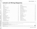 2006 Ford Lincoln LS Electrical Wiring Diagrams Manual