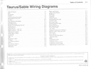 2004 Ford Taurus, Mercury Sable Electrical Wiring Diagrams Manual