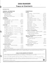 2004 Ford Ranger Workshop Service Manual