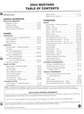 2004 Ford Mustang Workshop Service Manual