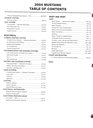 2004 Ford Mustang Workshop Service Manual