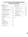 2004 Ford Crown Victoria Mercury Grand Marquis Workshop Service Manual