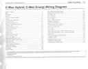2017 Ford C-MAX Hybrid, C-MAX Energi Electrical Wiring Diagrams Manual