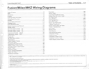 2007 Ford Fusion, Mercury Milan, Lincoln MKZ Electrical Wiring Diagrams Manual