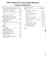 2001 Ford Crown Victoria, Mercury Grand Marquis Factory Service Manual Set