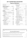 2011 Ford Expedition, Lincoln Navigator Factory Workshop Service Manual Set