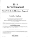 2011 Ford Car/Truck Gasoline Powertrain Control/Emissions Diagnosis Factory Service Manual