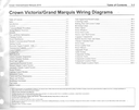 2010 Ford Crown Victoria, Mercury Grand Marquis Factory Electrical Wiring Diagrams Manual