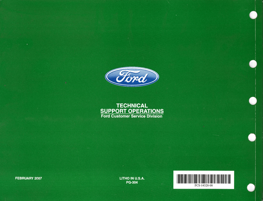 2008 Ford Escape Hybrid, Mercury Mariner Hybrid Factory Electrical Wiring Diagrams Manual