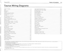 2010 Ford Taurus Factory Electrical Wiring Diagrams Manual