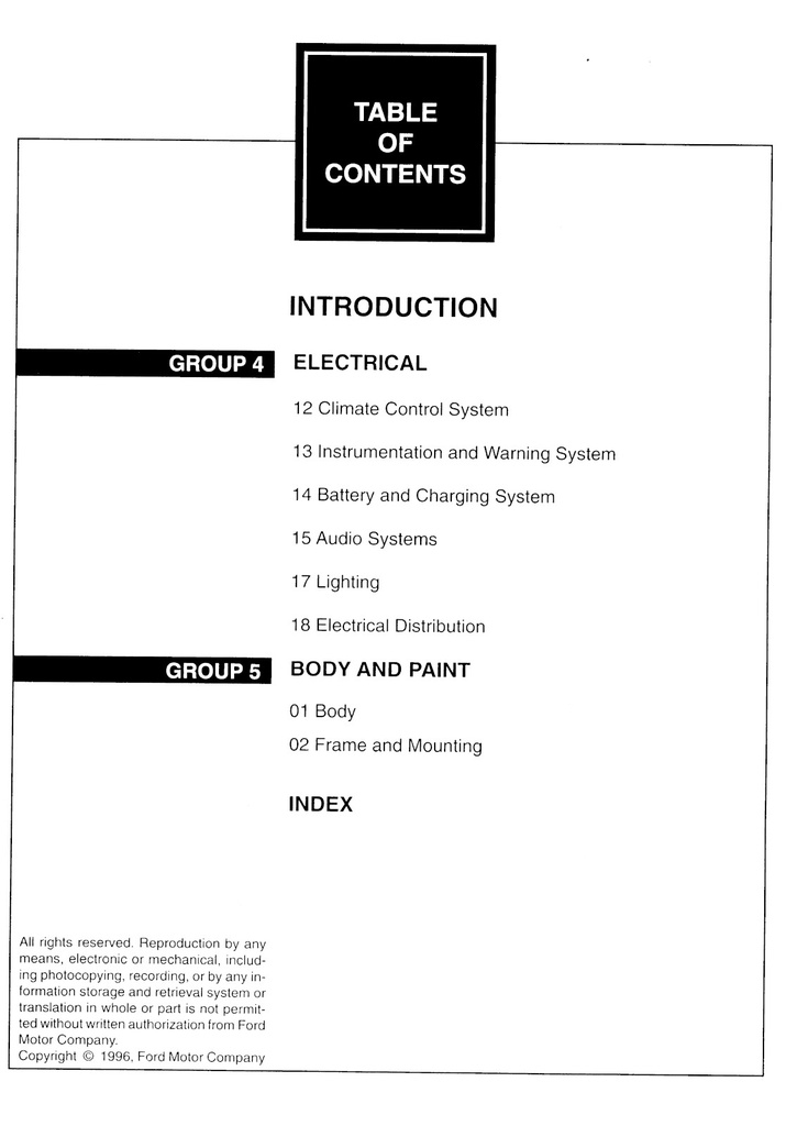 1997 Ford Econline Van Original OEM Factory Shop Repair Maintenance Service Manual Complete 2 Vol. Set