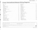 2004 Ford Crown Victoria, Mercury Grand Marquis Factory Electrical Wiring Diagrams Manual