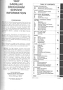 1987 Cadillac Brougham Factory Shop Repair Service Manual