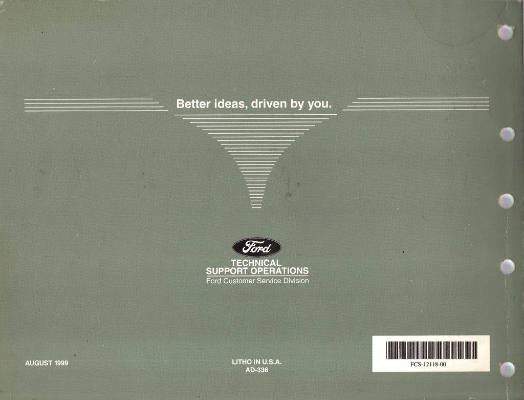 2000 Ford Crown Victoria Mercury Grand Marquis Electrical Wiring Diagrams Shop Service Repair Manual