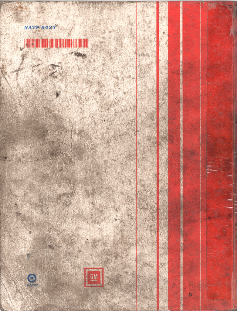 1994 Chevrolet/GMC Light Duty Truck Factory Unit Repair Manual for C/K Pickup, Suburban, Tahoe, Yukon, G Van, M Van, P Van/Truck, S/T Truck