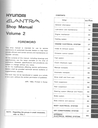1993 Hyundai Elantra Factory Shop Repair Service Manual Set