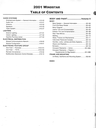 2001 Ford Windstar Factory Workshop Service Manual Set