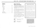 1986 Ford Escort & EXP, Mercury Lynx Factory Electrical & Vacuum Troubleshooting Wiring Diagrams Manual EVTM