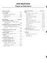 2009 Ford Mustang Factory Workshop Service Manual Set