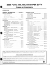 2008 Ford F-250, F-350, F-450, F-550 Super Duty Factory Workshop Service Manual Set