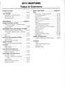 2011 Ford Mustang Factory Workshop Service Manual Set