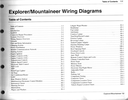 2002 Ford Explorer, Mercury Mountaineer Factory Electrical Wiring Diagrams Manual