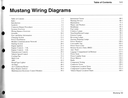 2002 Ford Mustang Factory Electrical Wiring Diagrams Manual